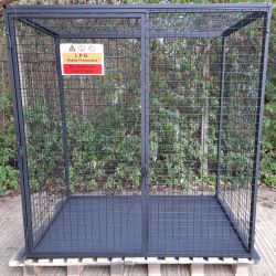 Chequer Plate Base for budget LPG cage cages