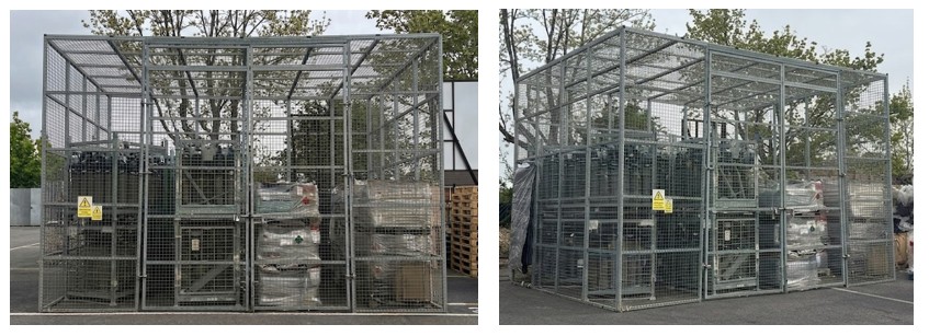 Custom Gas Cylinder Cages Picture of gas cylinder cages