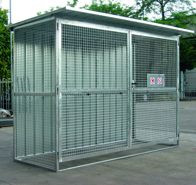 48 Gas Cylinder Safety Cages S&S Gas Cages