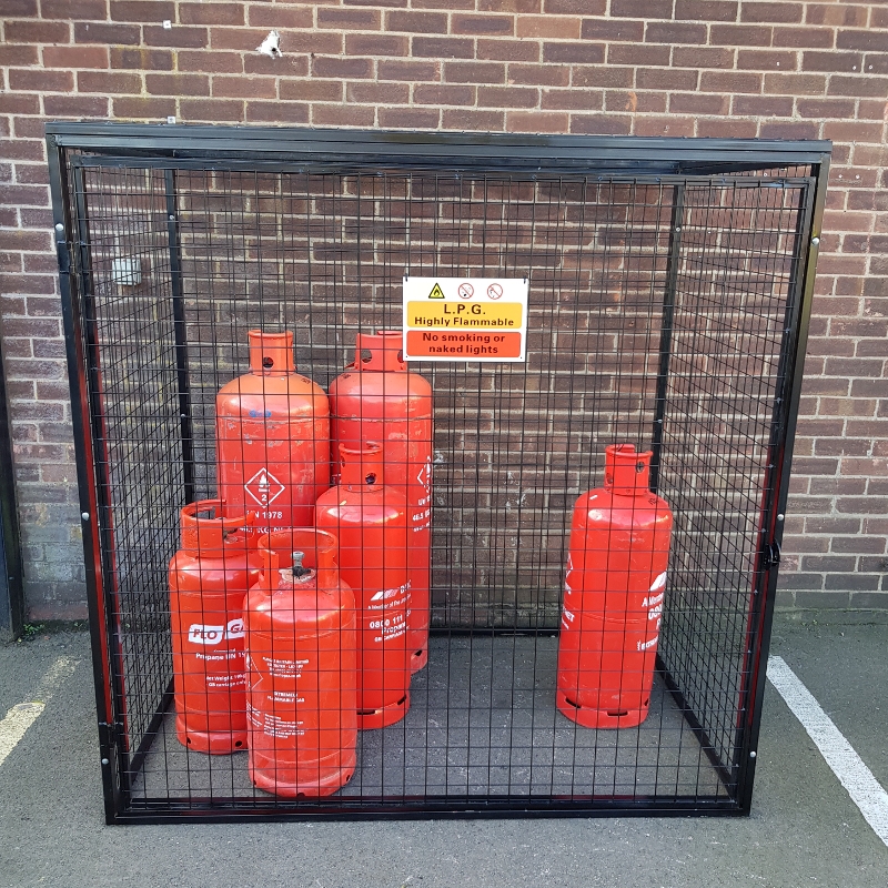 Gas Cylinder Cage 1800x1200x1800