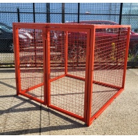 Used Red Gas Cage