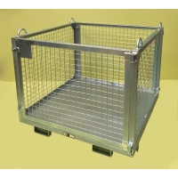 Galvanised Crane Goods Cage