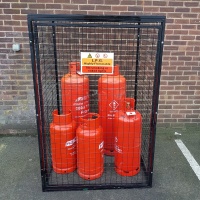 Gas Cylinder Cage GC804