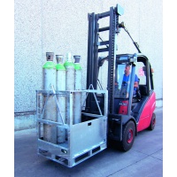 12 Gas Cylinder Transport & Storage Pallet Cage