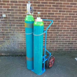 Dual Gas Cylinder Trolley SX-AC20A