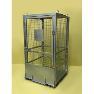Gas Bottle Mesh Cage - Closed