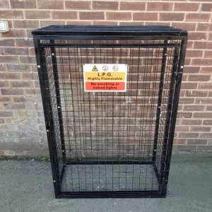 Gas Cylinder Cage Empty