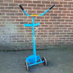 Gas Cylinder Trolley Rear View