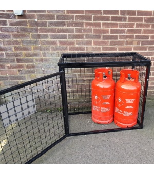 Gas Cylinder Cage GC801 Open