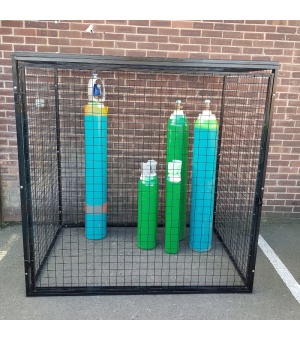 Gas Cylinder Cage Containing Cylinders GC805