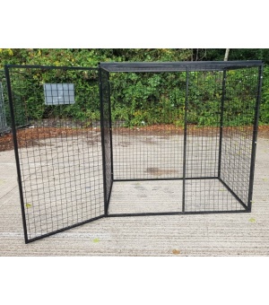 Gas Cylinder Cage GC805 single opening mesh door 