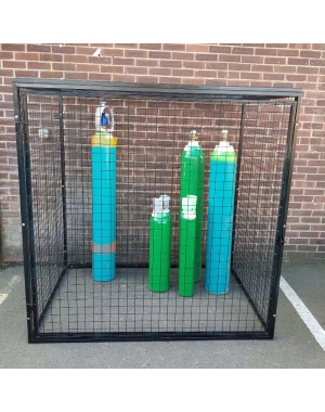 Gas Cylinder Cage Containing Cylinders GC805
