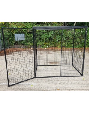 Gas Cylinder Cage GC805 single opening mesh door 