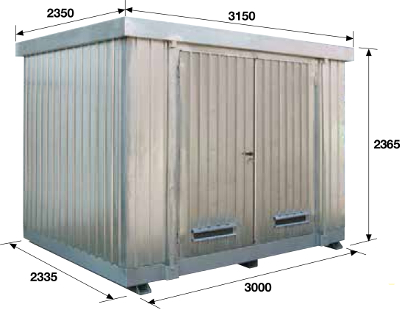 safety cabinet dimensions