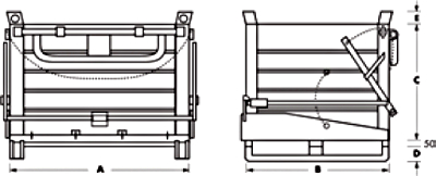 Drop bottom skip diagram